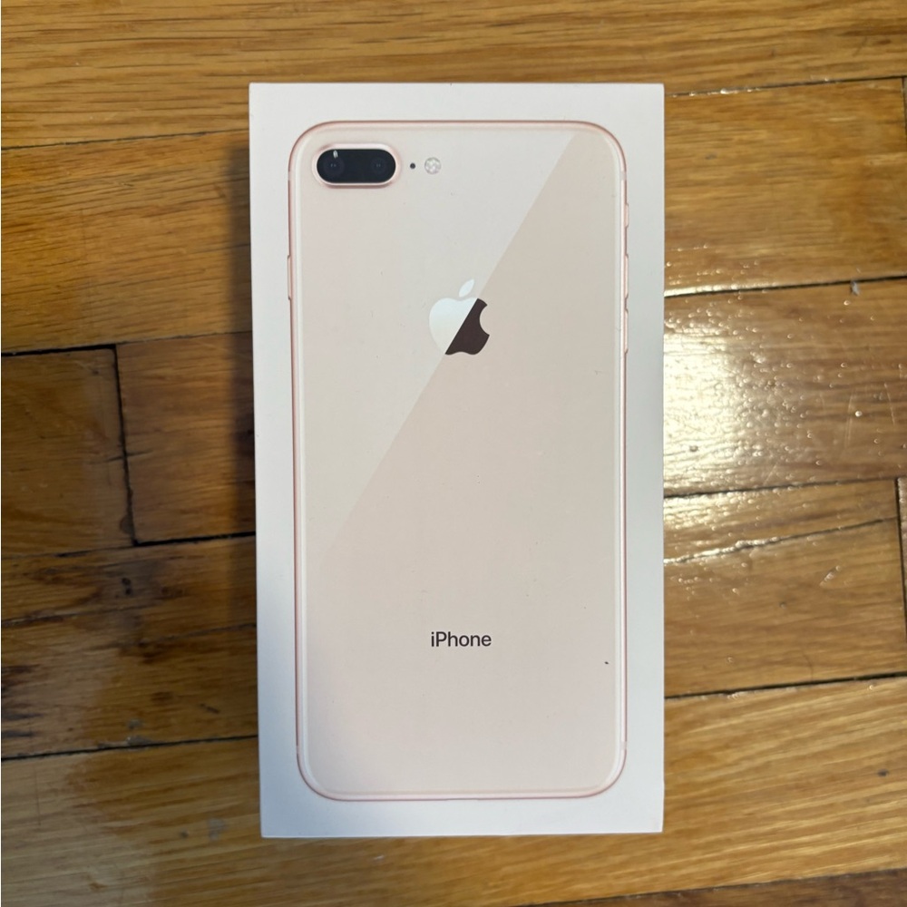 EMPTY BOX Apple iPhone 8 Plus 256GB Gold BOX ONLY
